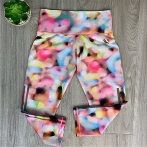 Adidas | Climalite Watercolor Athletic Capris Legging XS